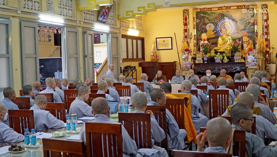 Buổi họp thống nhất các hoạt động Phật sự sắp tới của Phân ban Ni giới T.Ư Buổi họp thống nhất các hoạt động Phật sự sắp tới của Phân ban Ni giới T.Ư