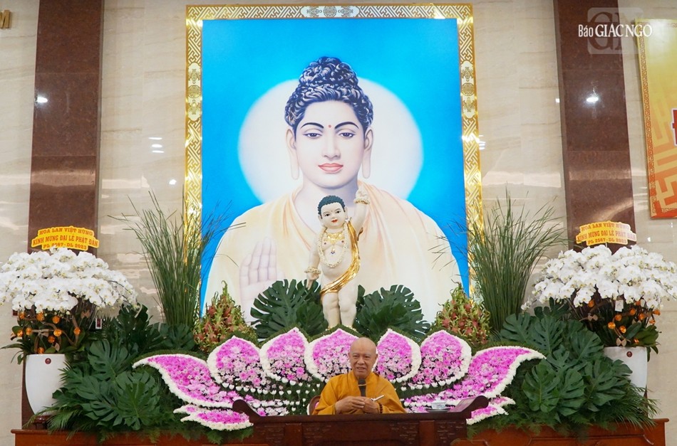Hòa thượng Thích Nhật Hỷ thuyết giảng mở đầu tuần lễ thuyết giảng kính mừng Phật đản Hòa thượng Thích Nhật Hỷ thuyết giảng mở đầu tuần lễ thuyết giảng kính mừng Phật đản