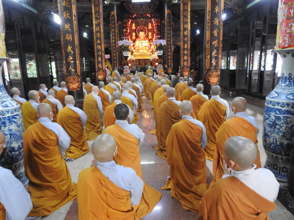 Chư hành giả Ni tại trường hạ chùa Pháp Võ Chư hành giả Ni tại trường hạ chùa Pháp Võ