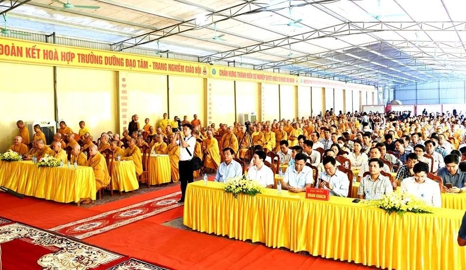 Quang cảnh lễ tưởng niệm tại chùa Đống Cao Quang cảnh lễ tưởng niệm tại chùa Đống Cao