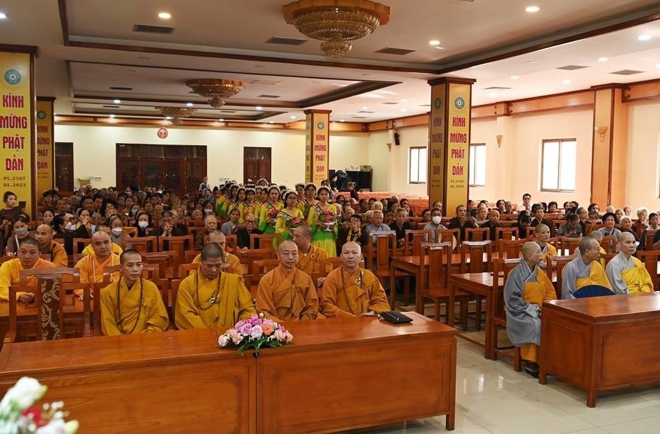 Lễ khai pháp khóa An cư kiết hạ Phật sự 2567 tại tùng lâm Quán Sứ - TP.Hà Nội Lễ khai pháp khóa An cư kiết hạ Phật sự 2567 tại tùng lâm Quán Sứ - TP.Hà Nội