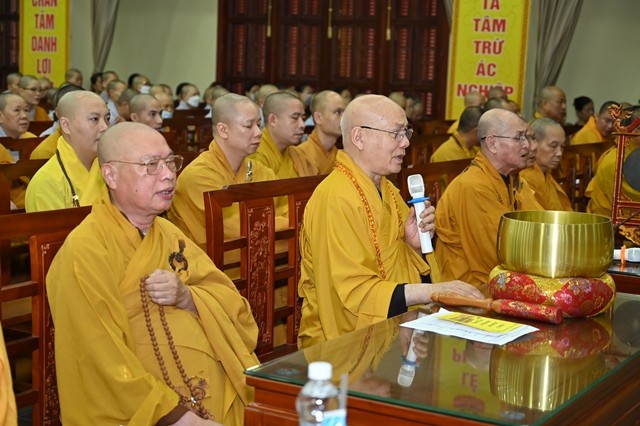 Chư tôn đức tại lễ khai khóa An cư kiết hạ TP.Hải Phòng Chư tôn đức tại lễ khai khóa An cư kiết hạ TP.Hải Phòng