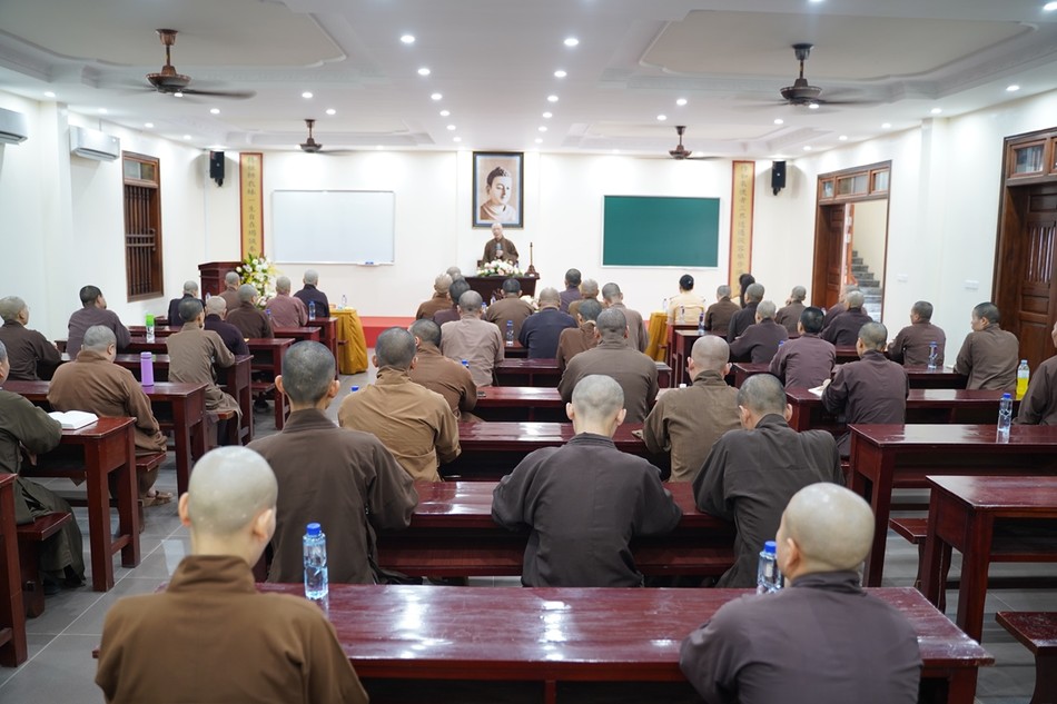 Chư hành giả trường hạ chùa Vạn Phúc