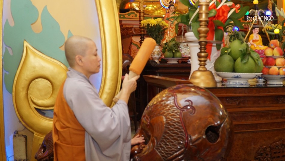 Các thời khóa tu tập nghiêm mật trong một ngày tu &quot;trú dạ lục thời&quot;, bắt đầu từ 3 giờ 45 và kết thúc với thời khóa sau 21 giờ, cùng các chương trình ngoại khóa, giúp chúng Ni trẻ tu bồi thêm kiến thức nội điển và ngoại điển, học hỏi kinh nghiệm tu học trong thực tiễn