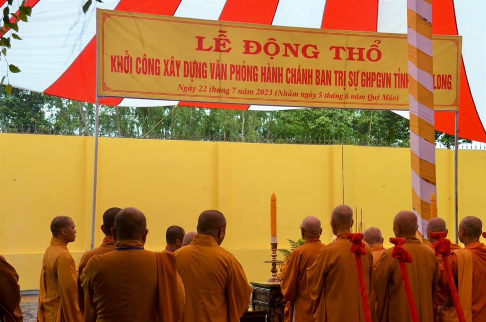 Lễ động thổ xây dựng Văn phòng Ban Trị sự tỉnh Lễ động thổ xây dựng Văn phòng Ban Trị sự tỉnh