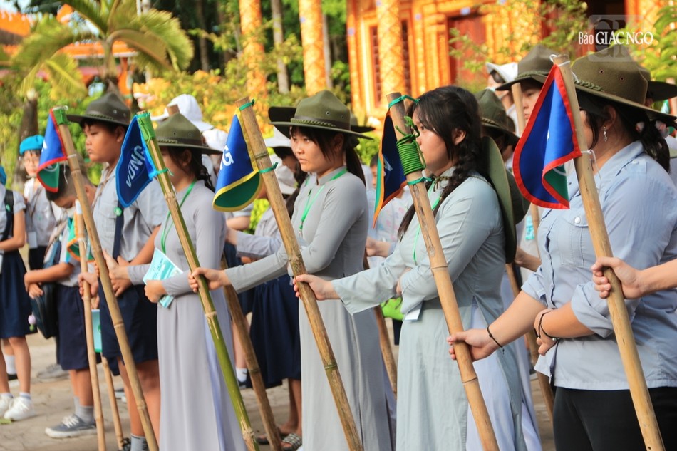 Gia đình Phật tử tỉnh Sóc Trăng nhân sự còn khá mỏng