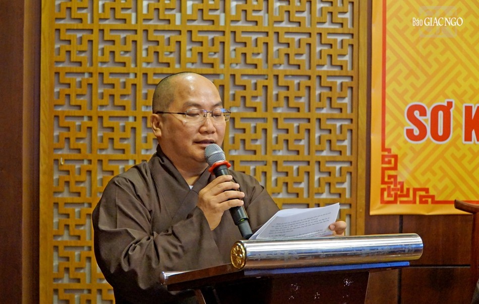 Thượng tọa Thích Phước Tiến, Phó Trưởng Thường trực Ban Giáo dục TP.HCM công bố quyết định ban hành Quy chế hoạt động của Ban Giáo dục Phật giáo TP.HCM nhiệm kỳ X (2022-2027) Thượng tọa Thích Phước Tiến, Phó Trưởng Thường trực Ban Giáo dục TP.HCM công bố quyết định ban hành Quy chế hoạt động của Ban Giáo dục Phật giáo TP.HCM nhiệm kỳ X (2022-2027)