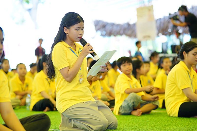 Đại diện tu sinh phát phát tu học