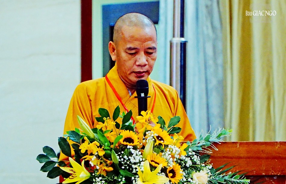 Thượng tọa Thích Minh Nhựt thông qua nội quy hội thi