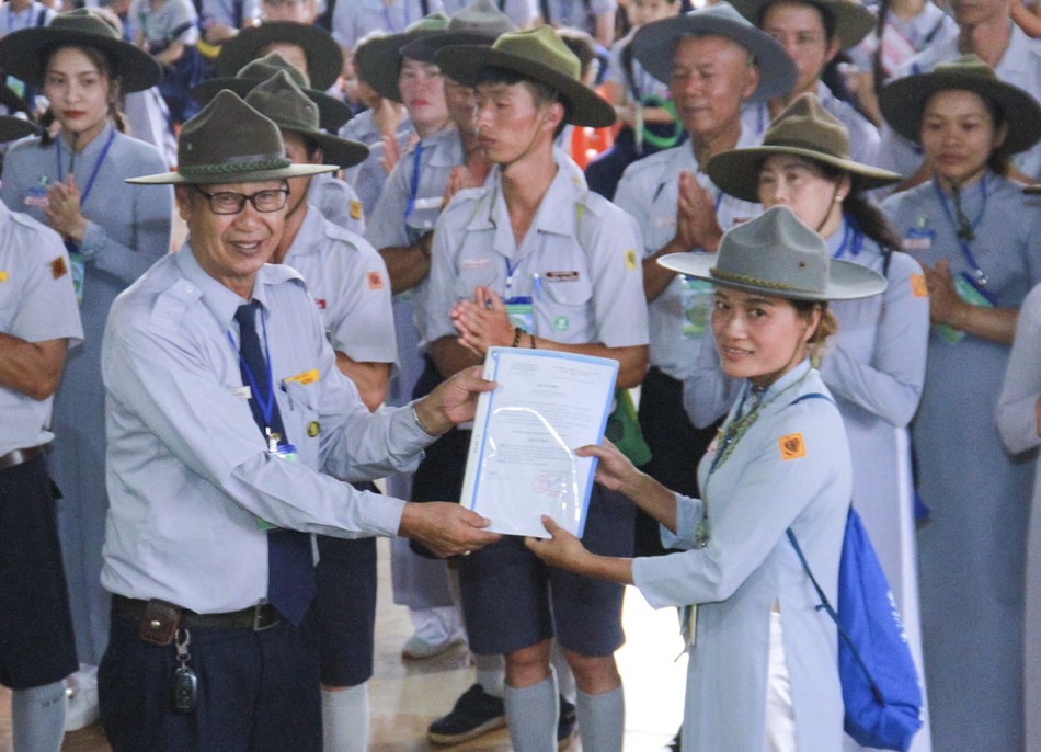 Nhận quyết định Ban Quản trại