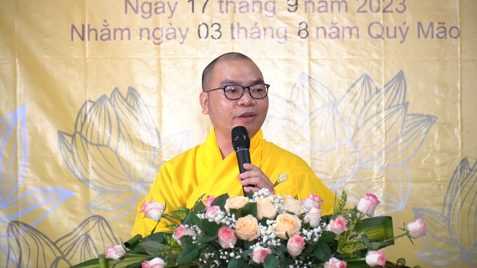 Đại đức Thích Giác Hạnh thuyết giảng đề tài “Khổ diệt thánh đế” Đại đức Thích Giác Hạnh thuyết giảng đề tài “Khổ diệt thánh đế”