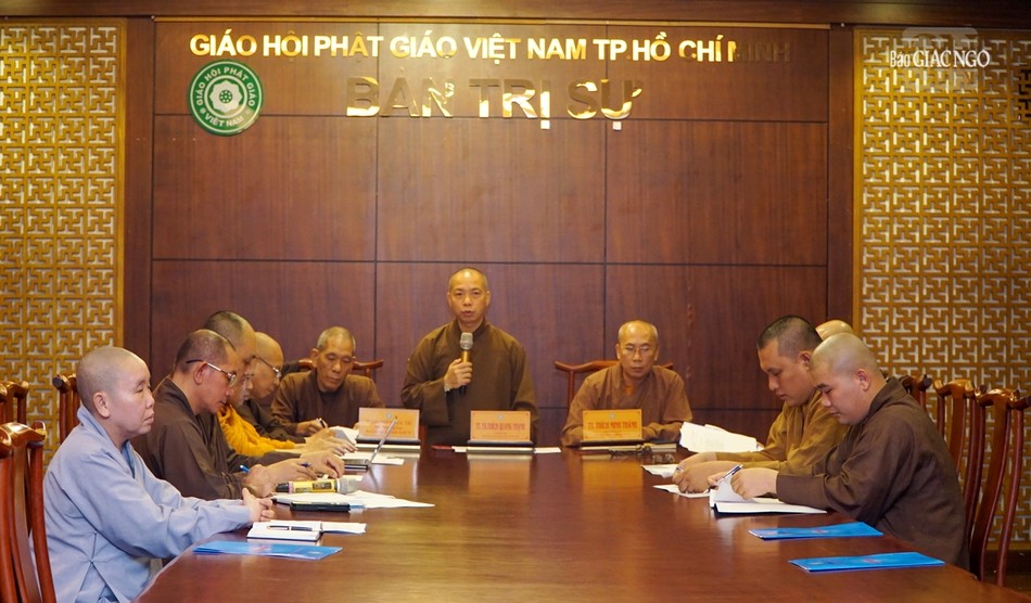 Buổi họp rà soát thảo luận về nội dung khảo hạch Đại giới đàn Bửu Huệ và triển khai một số Phật sự của ban Buổi họp rà soát thảo luận về nội dung khảo hạch Đại giới đàn Bửu Huệ và triển khai một số Phật sự của ban