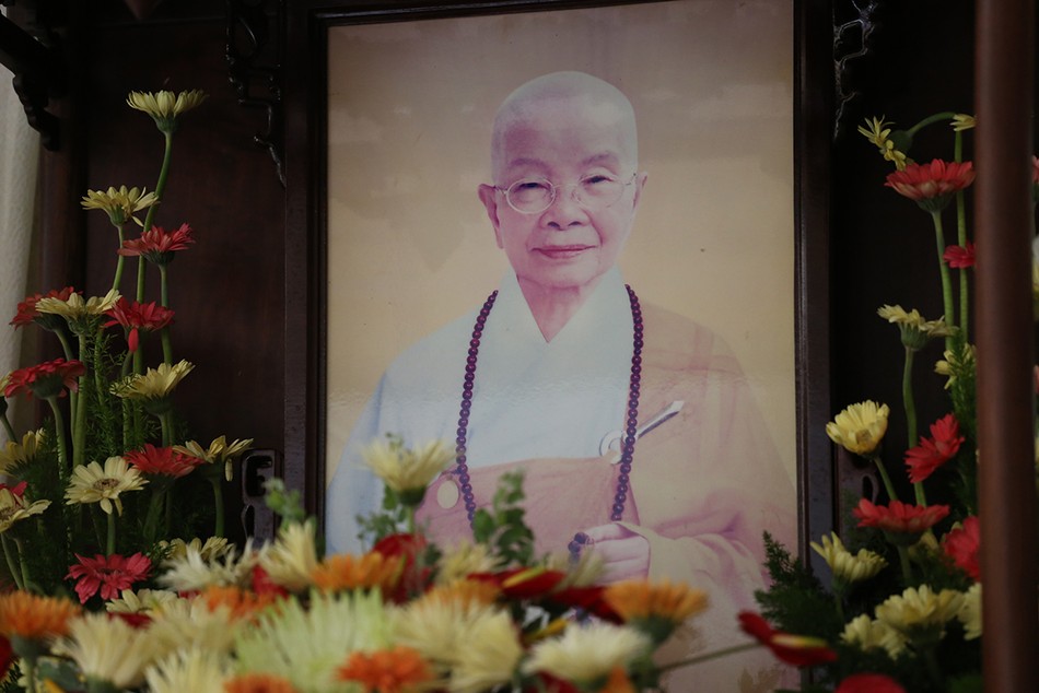 Di ảnh Ni trưởng Thích nữ Như Ngộ tại Tổ đường chùa Thiên Phước - tỉnh Long An Di ảnh Ni trưởng Thích nữ Như Ngộ tại Tổ đường chùa Thiên Phước - tỉnh Long An