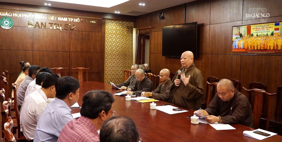 Hòa thượng Thích Lệ Trang mong sự hỗ trợ của các đơn vị phối hợp tổ chức để lễ tưởng niệm diễn ra trang nghiêm và ý nghĩa Hòa thượng Thích Lệ Trang mong sự hỗ trợ của các đơn vị phối hợp tổ chức để lễ tưởng niệm diễn ra trang nghiêm và ý nghĩa