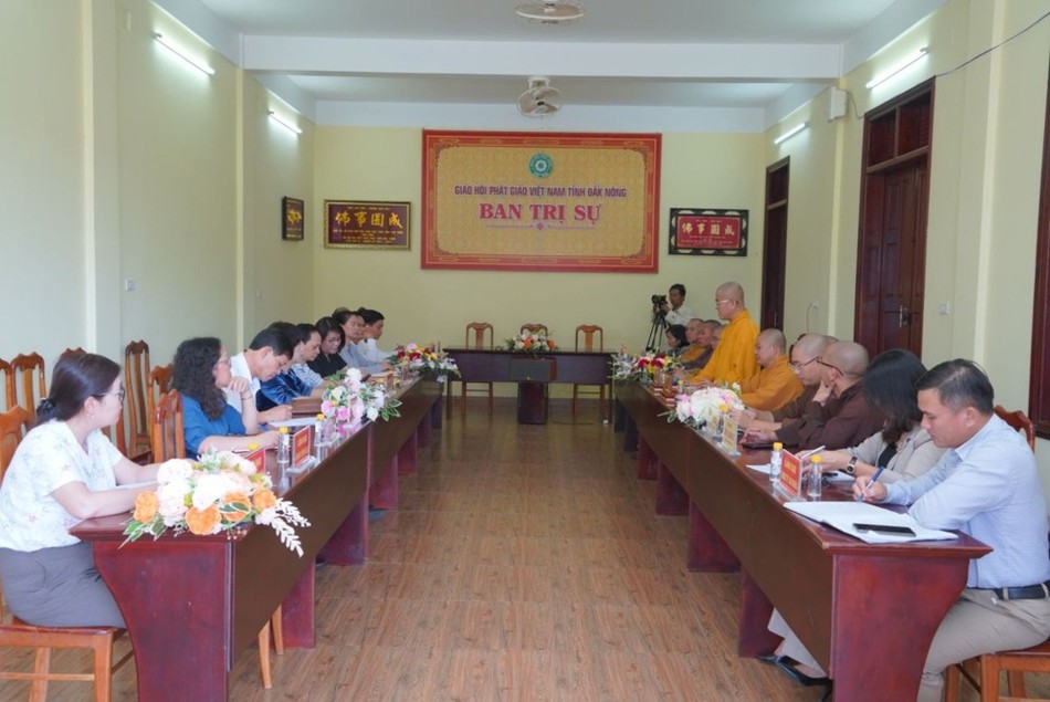 Ban Trị sự GHPGVN tỉnh làm việc với đoàn Ban Tôn giáo Chính phủ Ban Trị sự GHPGVN tỉnh làm việc với đoàn Ban Tôn giáo Chính phủ