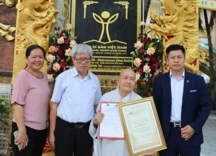 Ni trưởng Thích nữ Huệ Tâm, trụ trì chùa Hoàng Ân nhận quyết định Ni trưởng Thích nữ Huệ Tâm, trụ trì chùa Hoàng Ân nhận quyết định