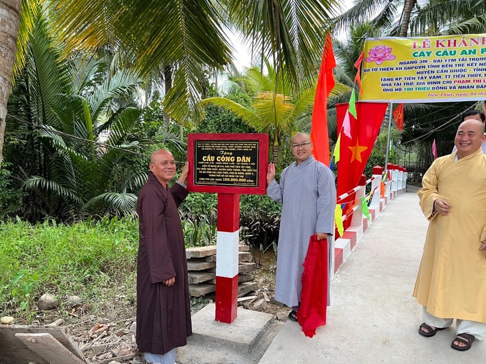 Cầu Công Dân được đưa vào sử dụng