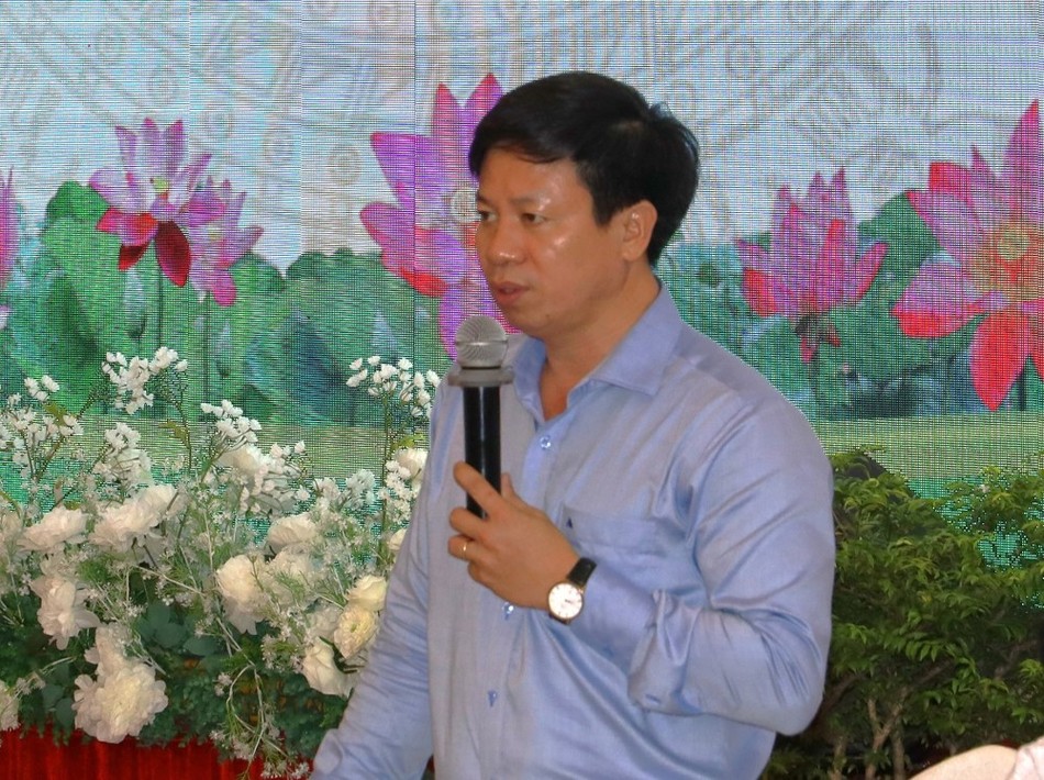 Ông Nguyễn Đình Kiên phát biểu khai mạc