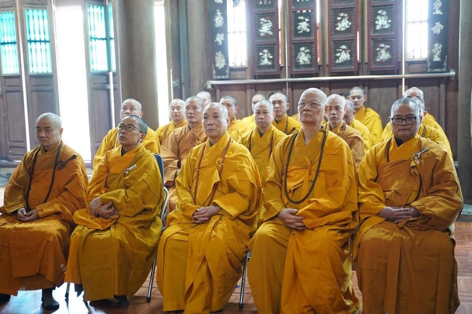 Chư tôn đức chứng minh, tham dự đại lễ tưởng niệm