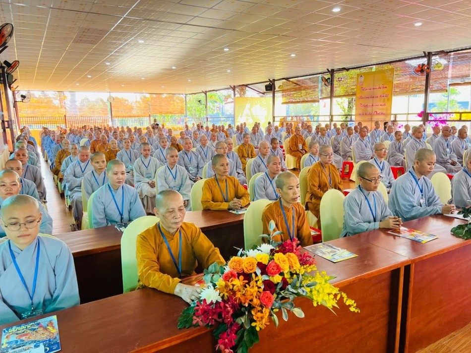 Hơn 200 giới tử tham gia kỳ khảo hạch của Ban Tổ chức Đại giới đàn Thiện Tường