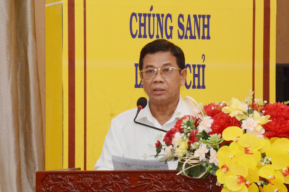 Ông Kim Miên biểu dương và đánh giá cao những đóng góp của Phật giáo tỉnh Bạc Liêu Ông Kim Miên biểu dương và đánh giá cao những đóng góp của Phật giáo tỉnh Bạc Liêu