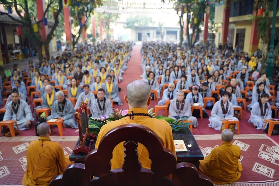 500 Phật tử tham gia Ngày tu Tịnh độ 500 Phật tử tham gia Ngày tu Tịnh độ