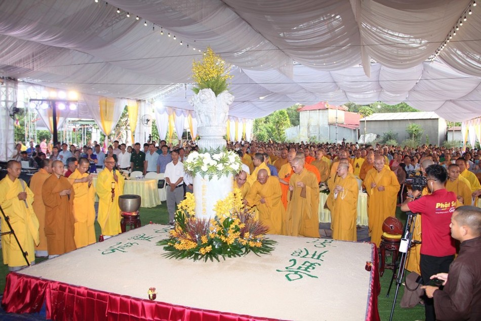 Cử hành nghi thức khởi công xây dựng chùa Tiên Thành