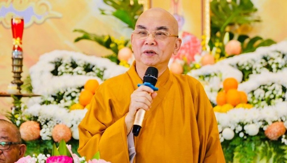 Thượng tọa Thích Tỉnh Cường ban đạo từ Thượng tọa Thích Tỉnh Cường ban đạo từ