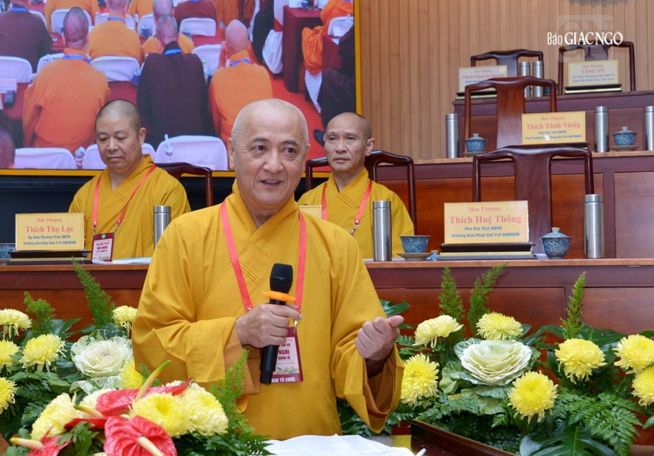 Hòa thượng Thích Huệ Thông triển khai thông tư hướng dẫn thành lập Ban Quản trị tự viện