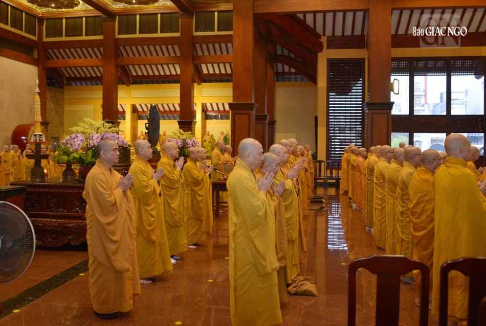 Đây là kỳ Bố-tát cuối năm Quý Mão của chư Tăng GHPGVN TP.HCM Đây là kỳ Bố-tát cuối năm Quý Mão của chư Tăng GHPGVN TP.HCM