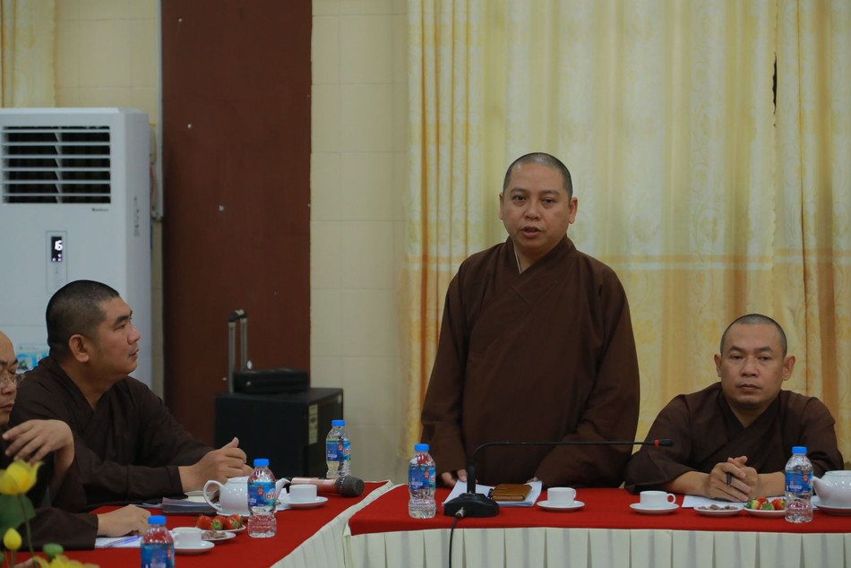 Đại đức Thích Quảng Pháp trình tiến độ giải quyết các hồ sơ liên quan việc thành lập chùa mới Đại đức Thích Quảng Pháp trình tiến độ giải quyết các hồ sơ liên quan việc thành lập chùa mới