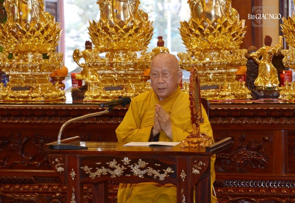 Trưởng lão Hòa thượng Thích Như Niệm đại vị thuyết giới