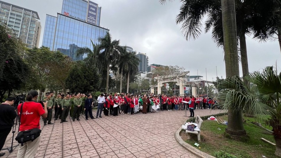 Ra quân "Hà Nội xanh" Ra quân "Hà Nội xanh"