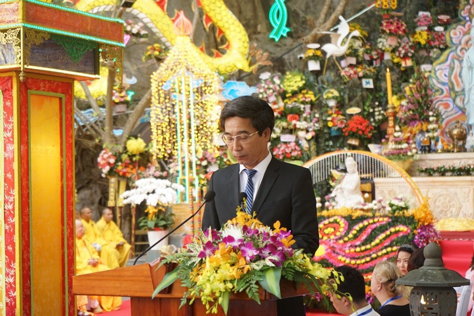 Ông Trần Chí Cường, Trưởng ban Tổ chức phát biểu Ông Trần Chí Cường, Trưởng ban Tổ chức phát biểu