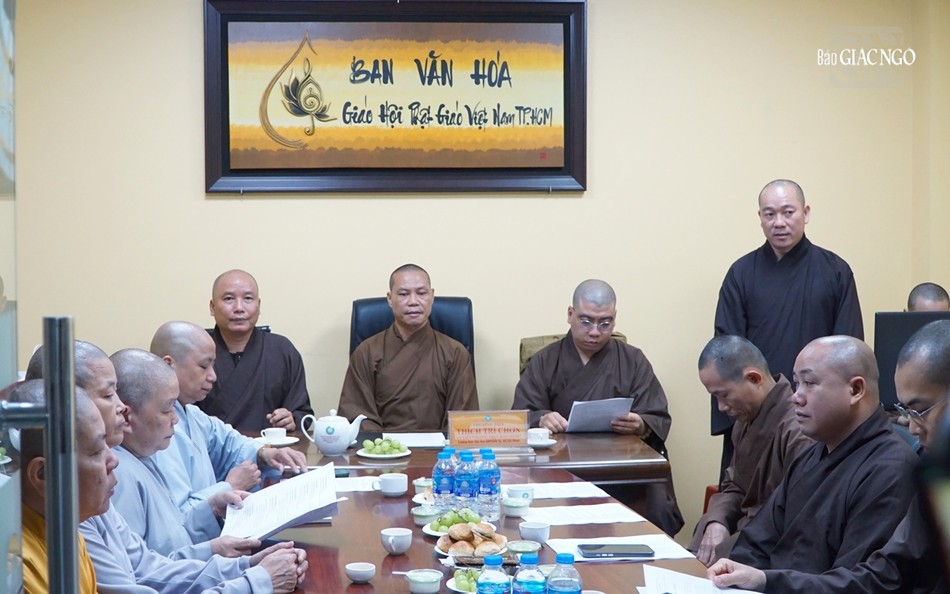 Thường trực Ban Văn hóa triển khai các hoạt động đóng góp cho Tuần lễ Phật đản của Giáo hội TP.HCM Thường trực Ban Văn hóa triển khai các hoạt động đóng góp cho Tuần lễ Phật đản của Giáo hội TP.HCM