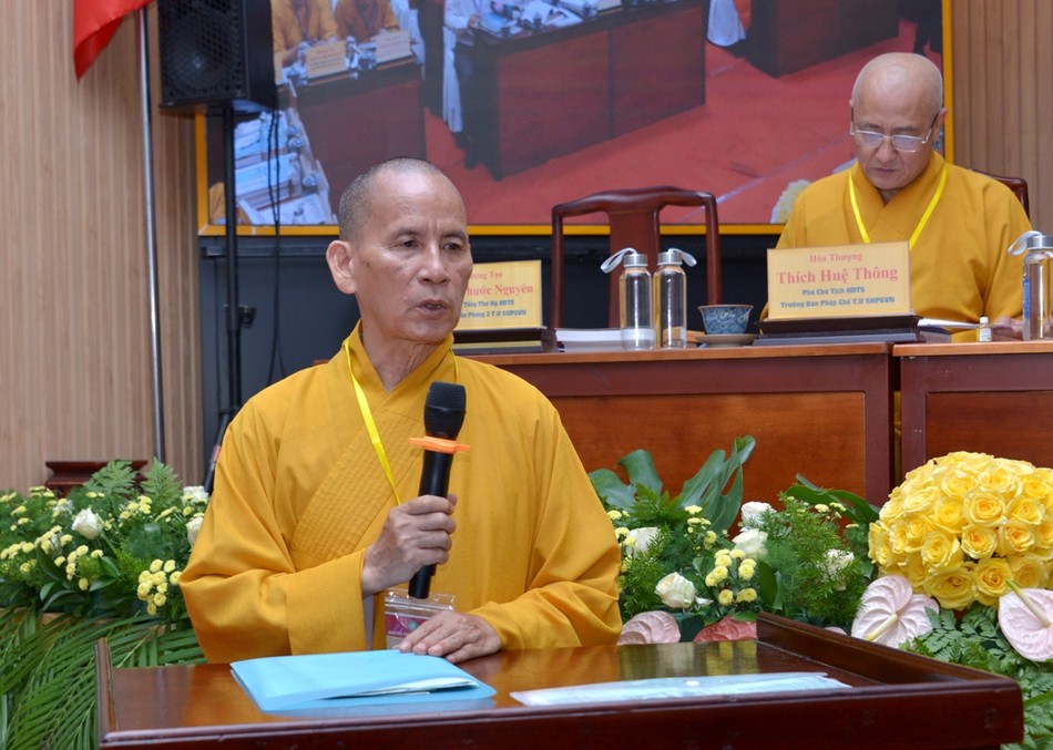 Hòa thượng Thích Thiện Thống triển khai liên quan công tác quản lý Tăng Ni, tự viện Hòa thượng Thích Thiện Thống triển khai liên quan công tác quản lý Tăng Ni, tự viện