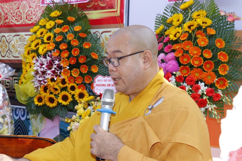 Thượng tọa Thích Trí Thọ tuyên đọc Diễn văn Đại lễ Phật đản Phật lịch 2568