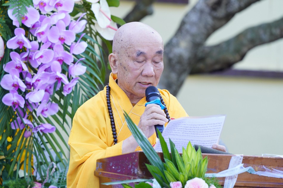 Hòa thượng Thích Thanh Tân tuyên đọc Diễn văn Đại lễ Phật đản Phật lịch 2568 Hòa thượng Thích Thanh Tân tuyên đọc Diễn văn Đại lễ Phật đản Phật lịch 2568