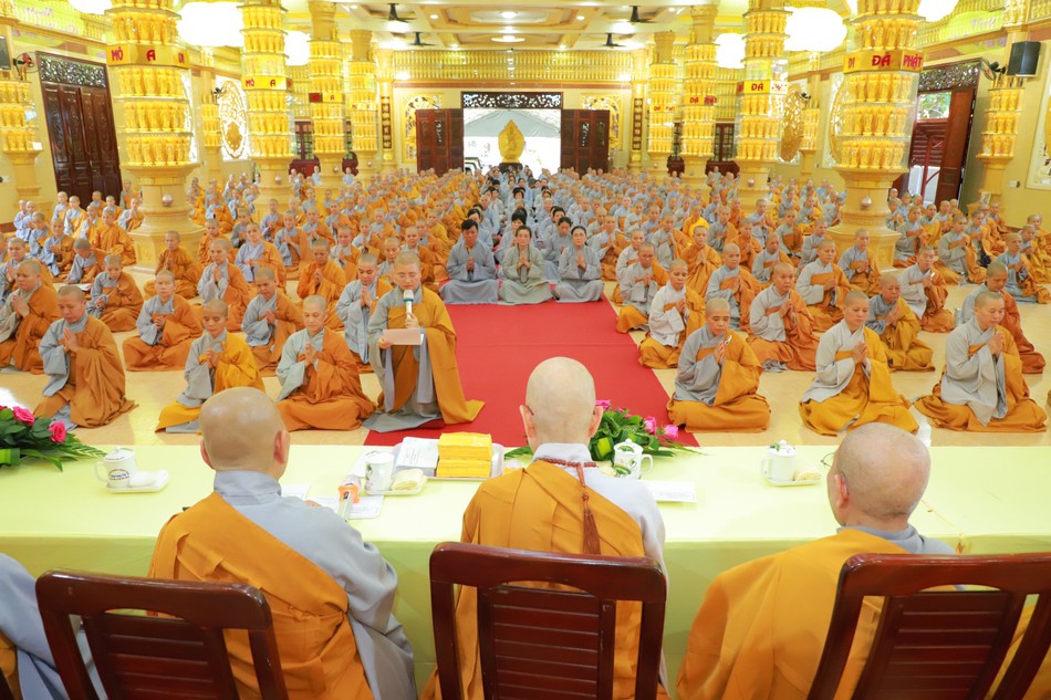 Chư hành giả Ni chùa Long Vân - tỉnh Đồng Nai