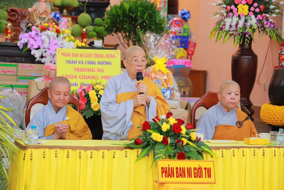 Ni trưởng Thích nữ Nhật Khương, Trưởng Phân ban Ni giới T.Ư, Trưởng Phân ban Ni giới tỉnh Bình Phước, Thiền chủ trường hạ Quang Minh