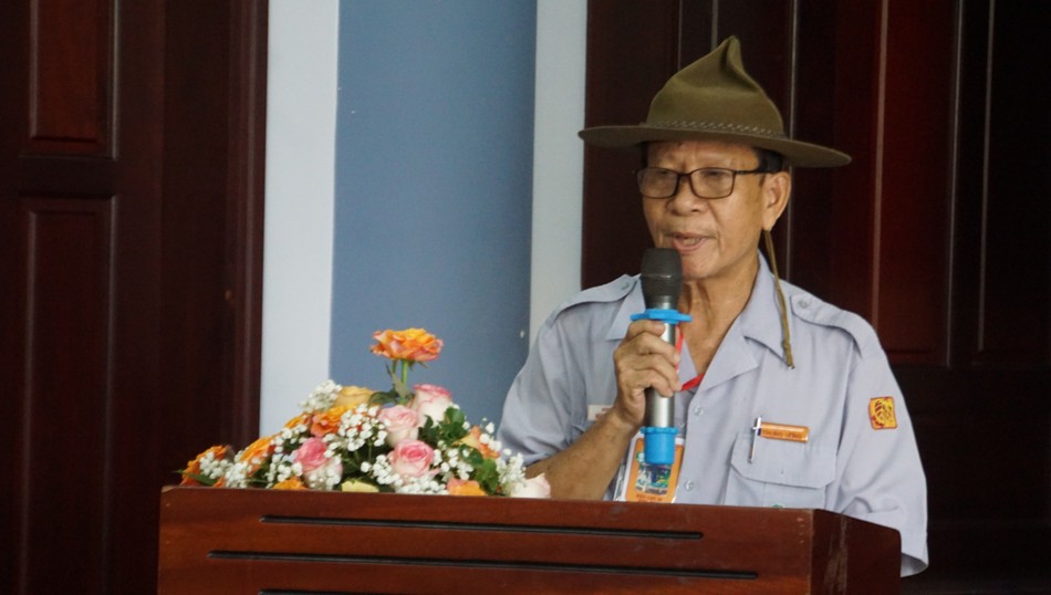 Huynh trưởng cấp Tấn Nguyên Phục Nguyễn Văn Khôi công bố quyết định thành lập Ban Điều hành Bậc lực VI toàn quốc và Ban Điều hành bậc lực VI - Khu vực V