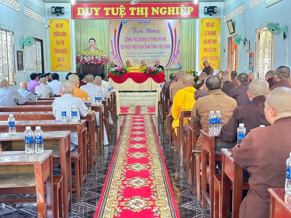 Tọa đàm cũng thống nhất được một số giải pháp trọng tâm để nâng cao hiệu quả công tác quản lý Tăng Ni và tự viện