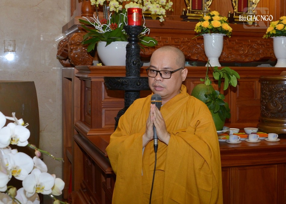 Đại đức Thích Thiện Châu, dẫn chương trình buổi lễ tưởng niệm Đại đức Thích Thiện Châu, dẫn chương trình buổi lễ tưởng niệm