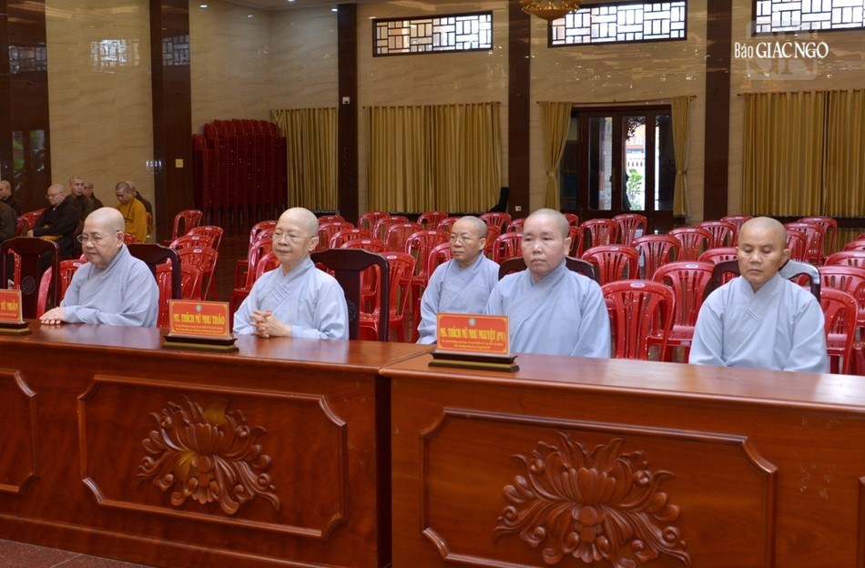 Chư Ni Phân ban Ni giới TP.HCM tham dự Chư Ni Phân ban Ni giới TP.HCM tham dự