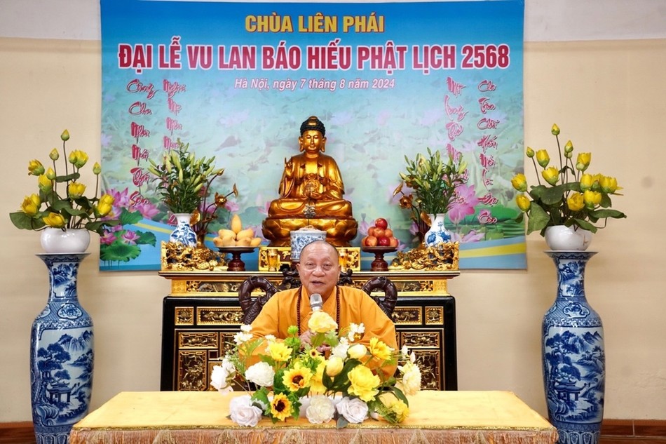 Hòa thượng Thích Gia Quang đã có bài pháp thoại nêu ý nghĩa nguồn cội của lễ Vu lan Hòa thượng Thích Gia Quang đã có bài pháp thoại nêu ý nghĩa nguồn cội của lễ Vu lan