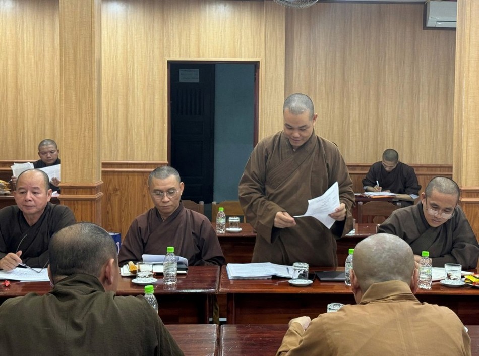 Buổi họp triển khai nhiều nội dung quan trọng của Phật giáo tỉnh