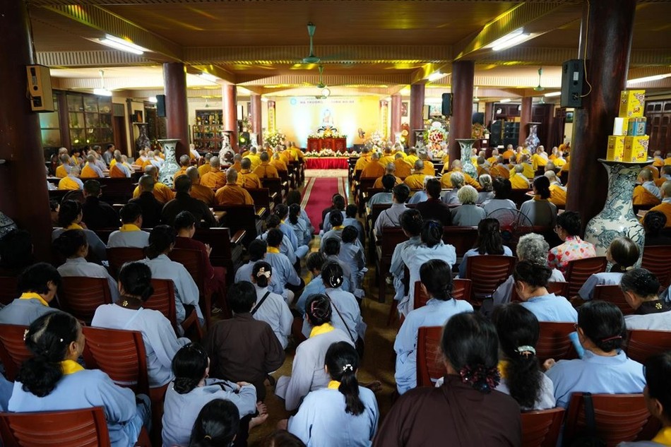 Quang cảnh buổi lễ