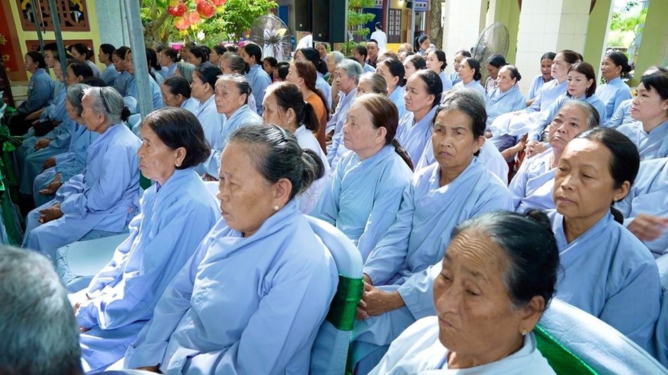 Đông đảo Phật tử tham dự Đông đảo Phật tử tham dự