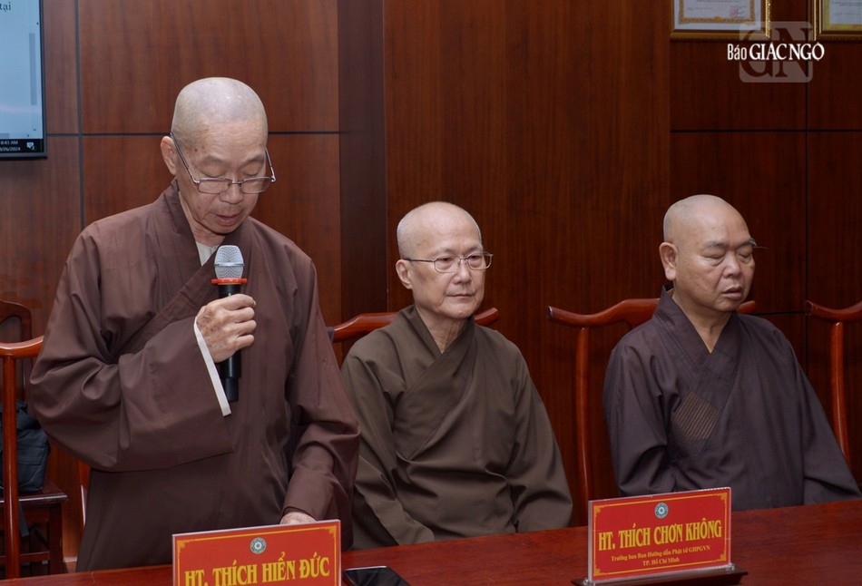 Hòa thượng Thích Hiển Đức, Trưởng ban Pháp chế GHPGVN TP.HCM Hòa thượng Thích Hiển Đức, Trưởng ban Pháp chế GHPGVN TP.HCM