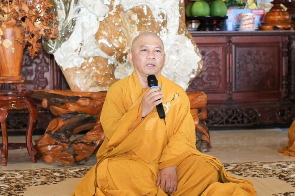 Thượng tọa Thích Đạt Ma Khế Định, Trưởng ban Tổ chức khóa tu ban đạo từ Thượng tọa Thích Đạt Ma Khế Định, Trưởng ban Tổ chức khóa tu ban đạo từ